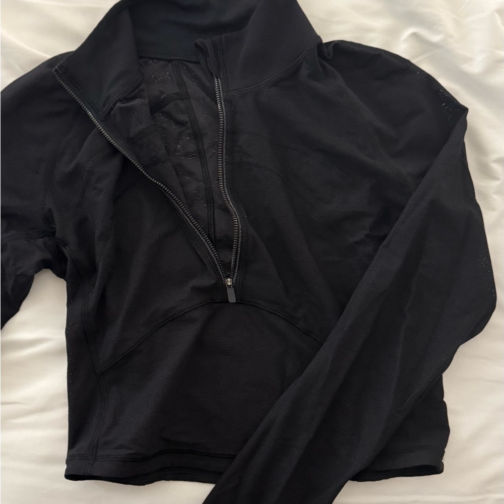 Lululemon Cropped Half Zip Jacket - image 4